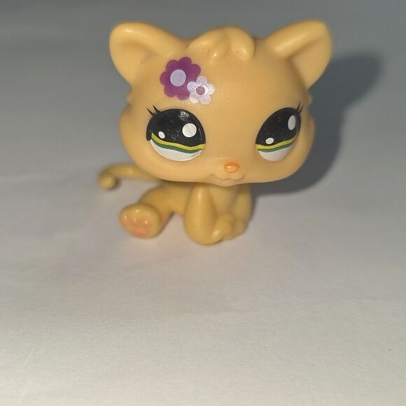 LPS Custom-Made Baby Kitty Toy Short Hair Mini Bobble Head Animal Figure - Picture 7 of 8